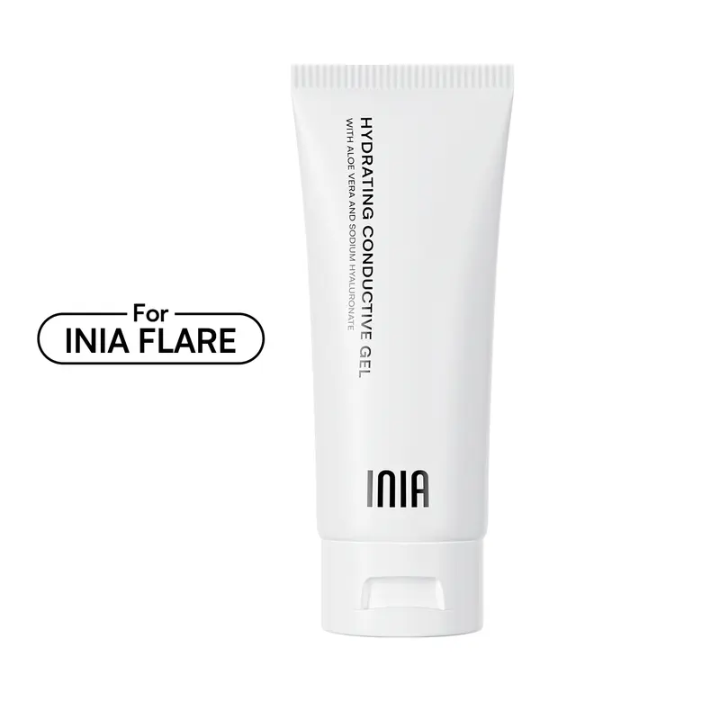 INIA Skin Care Machine & Face Massager Gel - Gentle Moisturizer with Hyaluronic Acid, Hydrating Dry Skin, All-Season Moisturizer for Face for Adults, Lightweight Facial Formula with Concentrated Repair Support
