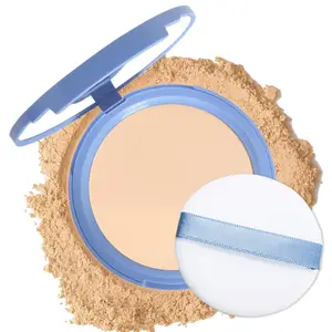 Oil Control Matte Perfection Face Powder Compact For Women, Matte Smooth Flawless Setting Powder Makeup, Polvo Compacto De Maquillaje, Waterproof Long Lasting