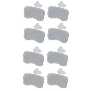 Bestway SaluSpa Padded Headrest Pillows with Adjustable Strap, Gray, (8 Pack)
