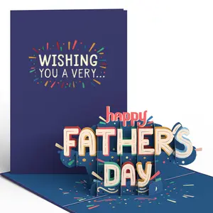 Happy Father's Day Pop-Up Card