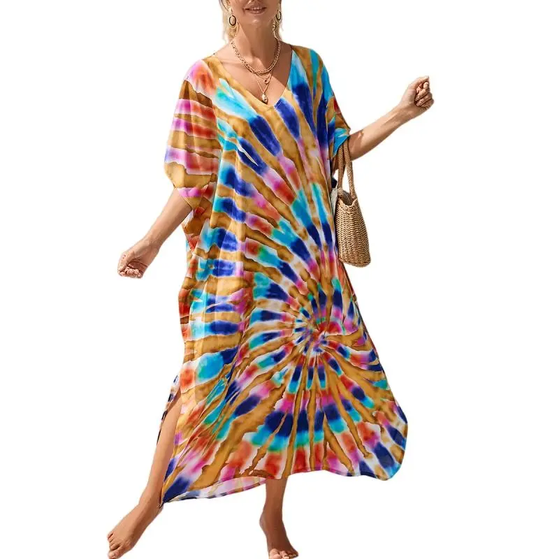 sachin and babi light blue dress RJC Women's Frangipani Rose Mallow Muumuu Dress