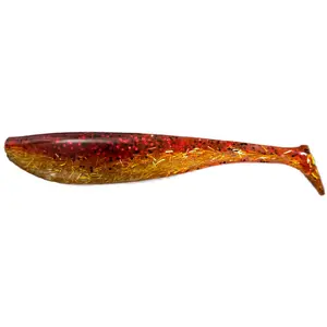 5.25"  Paddle-Tail Shad  Fishing Lure with Sparkling Finish for Enhanced Visibility and Attraction