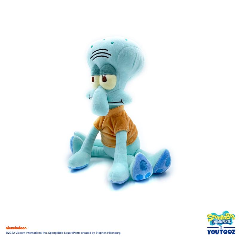 Youtooz Squidward Sit Plush 9" Inch, Collectible Official Licensed Spongebob Squarepants Plush