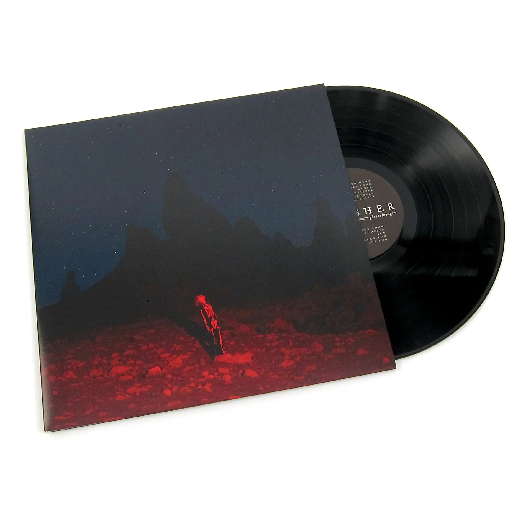 Phoebe Bridgers: Punisher Album on Vinyl LP Record, Dead Oceans 2020 Release, Full Color Gatefold Sleeve, Includes Collaborations, Printed Foldout Insert, Albums On Vinyl