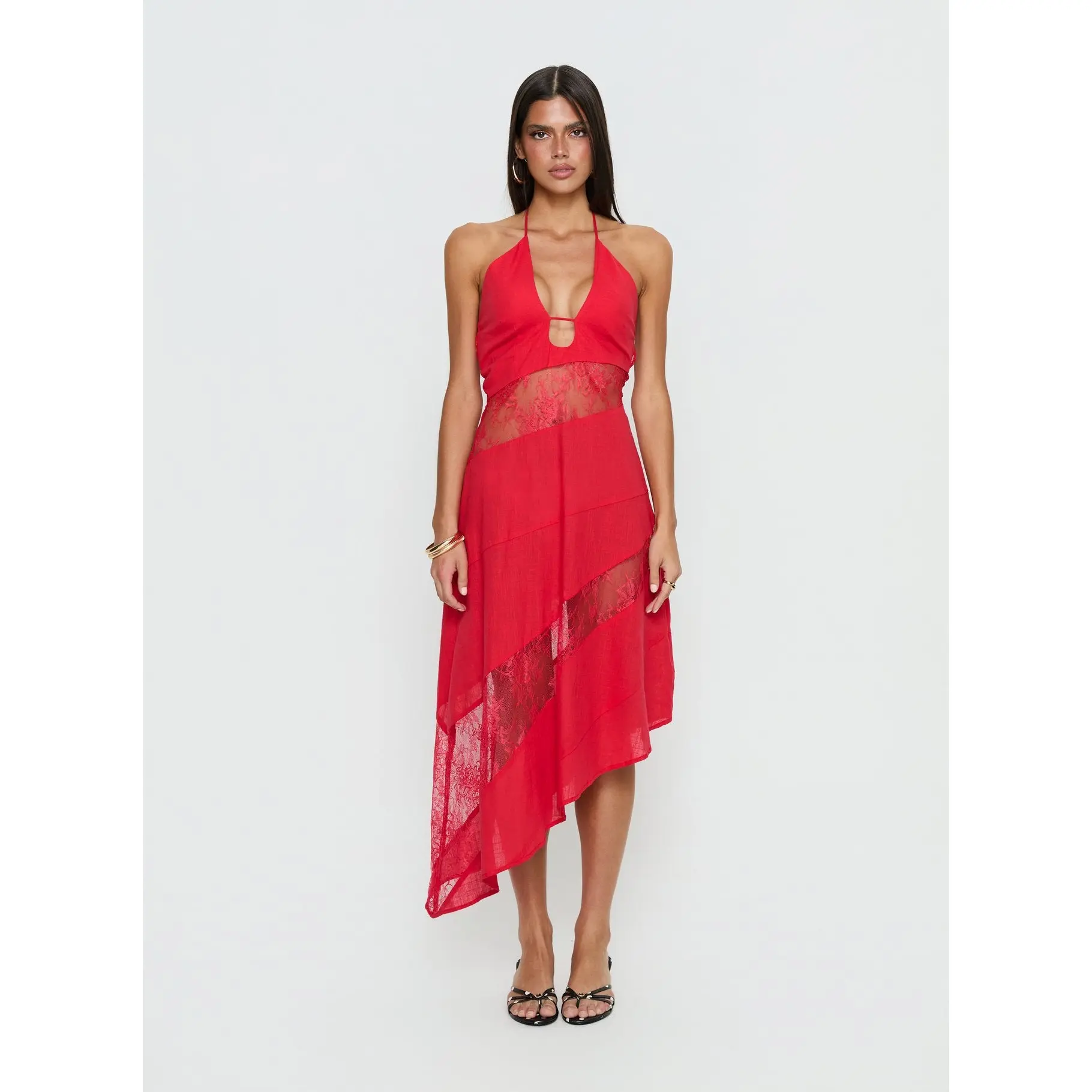 Down With Love Asymmetrical Midi Dress Red - TikTok Shop Down With Love Asymmetrical Midi Dress Red - TikTok Shop