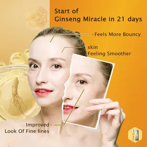 【4inlook】Anti-Aging Natural Ginseng Hydrating Essence Water – 100% Wild Ginseng from Himalayas, Deep Moisture & Wrinkle Care for All Skin Types Firming Skincare Serums Moisturizer Gentle Hydrate Moisturizing answer  serum