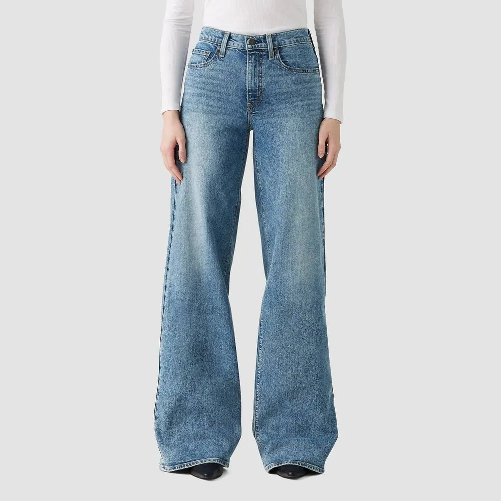 Levi's Women's 728 High-Rise Wide-Leg Stretch Jeans - Sweet Success Levi's Women's 728 High-Rise Wide-Leg Stretch Jeans - Sweet Success