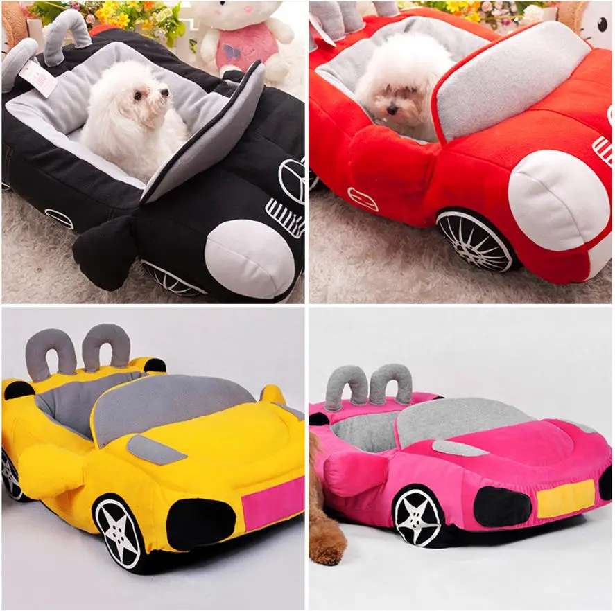Luxury Car-Shaped Ultra Plush Pet Bed for Dogs and Cats, Premium Pet Furniture Bed, Ultra Plush Beds