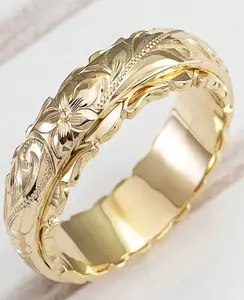 Nhẫn Hoa Hợp Kim Mạ Đồng Thời Trang Cho Nữ | Phụ Kiện Dự Tiệc, Quà Tặng Valentine, Ngày Của Mẹ, Kỷ Niệm