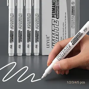 Highlighter Pen 1mm Fine Tip, Quick-Dry Waterproof Paint Marker, Permanent Oil Marker, Large Size Tire Painting Repair Pen, New Condition