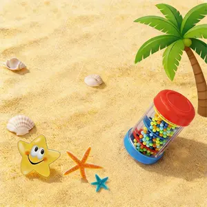 Rain Sound Maker Tube Hourglass Rain Sound Effect Children's Toy for Music Learning Holiday Adult Gift