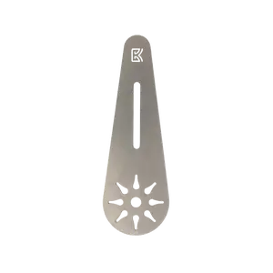 Medium Teardrop Shaped Rigid Metal Rib