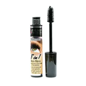 Alma Belleza 8in1 Mascara with Micro Fibers - 13g - Makeup, Cosmetic Pack Smooth