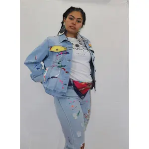 Painted Denim Jacket