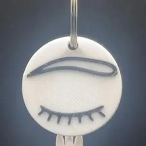 Brow & Lash (4) Tech NFC Keychain – One Tap, Instant Glow-Up