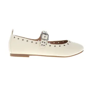 MIA Womens Ulani Mary Jane Ballet Flats Casual - Off White