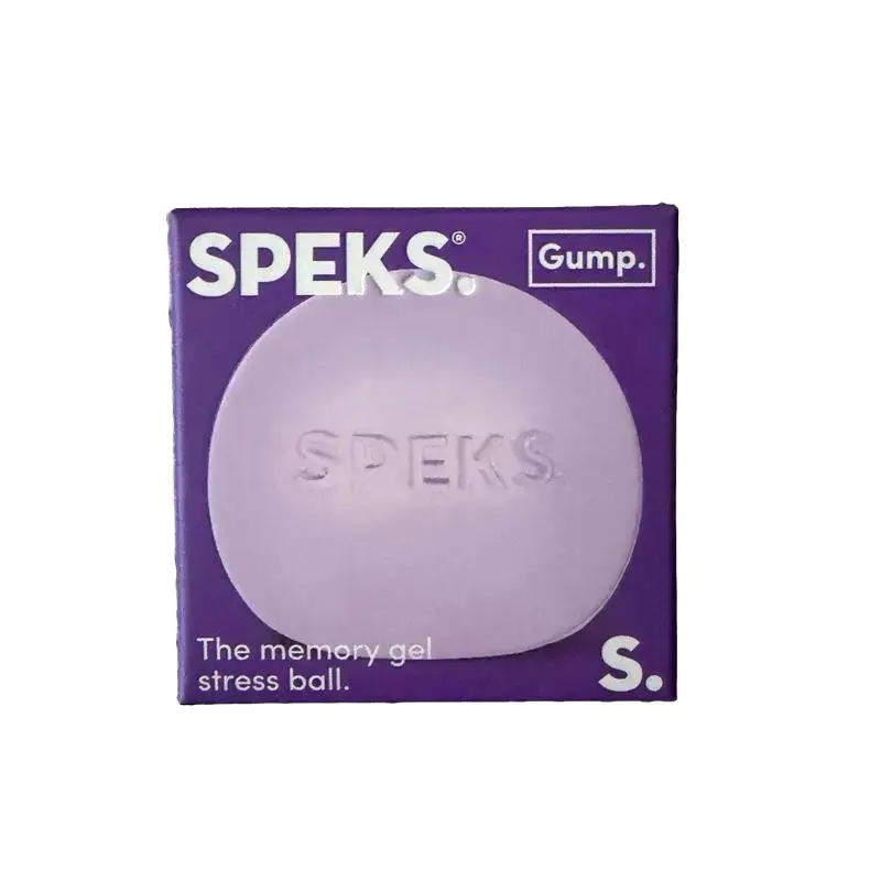 Authentic SPEKS Gump Surface Memory Gel Mist Stress Ball