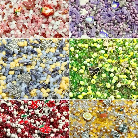 Last Call Glass Beads Mix , Seed Beads Mix , Acrylic Mix