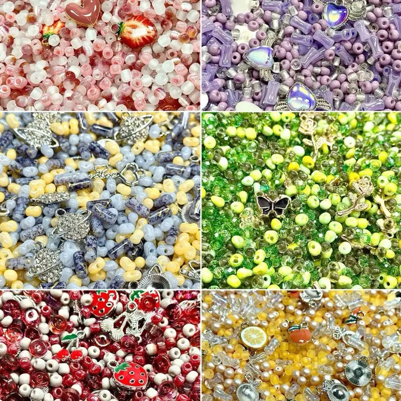 Last Call Glass Beads Mix , Seed Beads Mix , Acrylic Mix