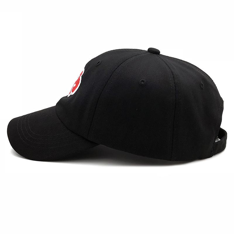 Anime Naruto Akatsuki Cloud Embroidered Baseball Cap