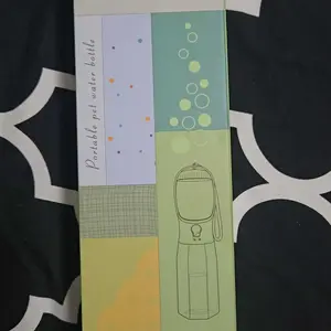 3in1 Pet Water Bottle - Portable 20oz Leak Proof Container with Poop Bag Dispenser, Ideal for Travel, Hiking, and Outdoor Use