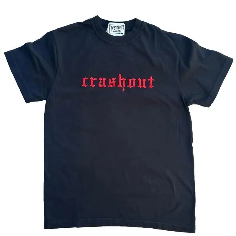Crashout Color TEE, Alt Fashion Gamer Shirt, Casual Graphic Tee Fashion Cotton, Full Colors, Full Sizes, For Men, For Women