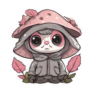 Sprig has Sprug Sticker - Cottagecore Gremlin Sticker