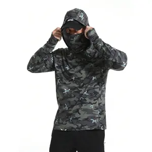 Fishing Anti-UV Sun Protection Jacket, Summer Breathable Outdoor Fishing Clothing, Shading Face