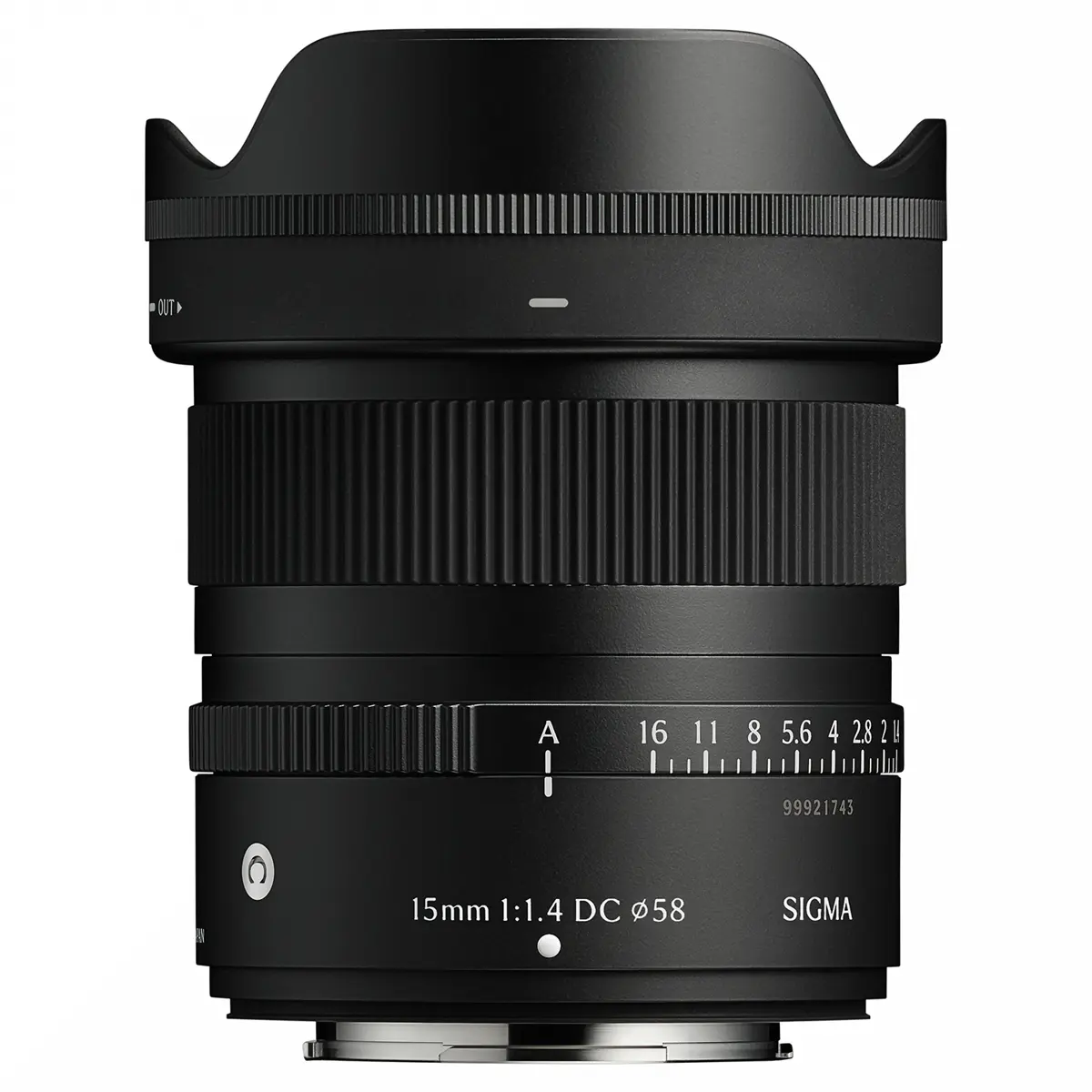 Sigma 15mm f/1.4 DC Contemporary Camera Lens for Fujifilm X