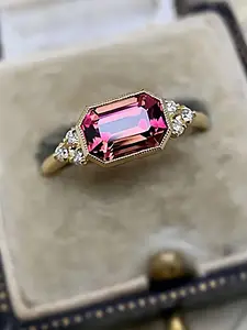 Artificial Zircon Decor Ring, Exquisite Fashion Jewelry Ring, Elegant Engagement Ring, Suitable for Women Wedding Engagement Commitment Party Daily, Birthday Gift, Beautiful Rings, Exquisite Trendy Ring