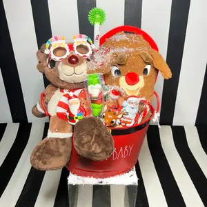 Rudolfs Red Nose Bur Basket