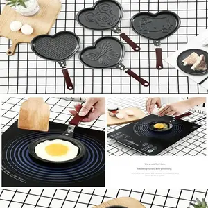 Heart-Shaped Egg Mold for Kids' Breakfast, DIY Kitchen Tool for Perfect Scrambled Eggs, Fun Cooking Accessory for Children