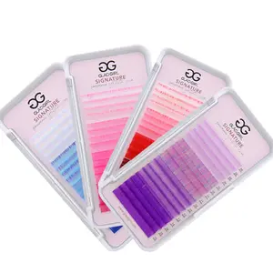 Signature Mink Mixed Length Techno-Color Lashes - CC Curl