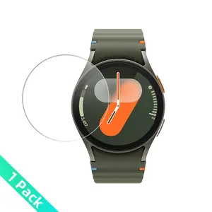 Samsung Galaxy Watch 7 40mm Tempered Glass Screen Protector, Scratch-resistant, High Definition Clear (Single Piece)