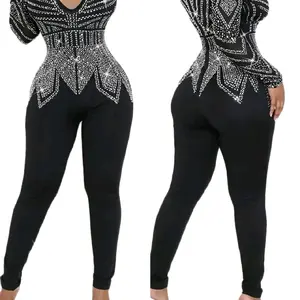 women Sexy Fashion elegant evening stylish jumpsuit long sleeve birthday party photos shoot event wedding clubs. size Small Medium Large Xl And 2X