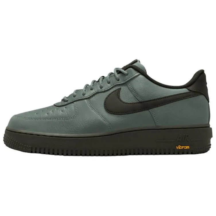 Nike Air Force 1 Low GORE-TEX Durable Waterproof Casual Sneakers for Men & Women, Clay Green/Speed Yellow/Sequoia, Lifestyle Sneakers, Water Resistant, Men's And Women's Sizes, Water‑Proof