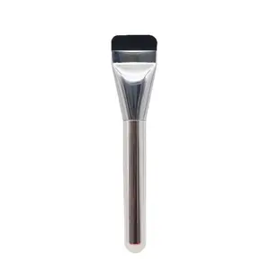 BeautyLabUS Viral Flat Top Foundation Brush – Flawless No-Streak Application, Ultra Smooth Blending, Dense Bristles, No Product Waste