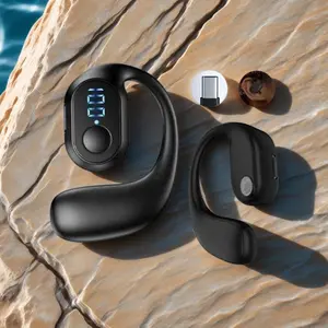 KY2 PRO Wireless Earphones Air Conduction OWS Headphone HiFi Ear-Hook Music Sports Noise Cancel Headset For All Smartphones