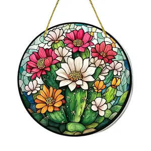 1pc Acrylic 2D Flat Home Decor Hanging Sign, Door Plate Holder, Wall Mounted Decoration, Modern Style, Easy Installation