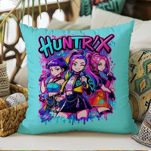 Trendy Sofa Cushion Cover, Luxurious Living Room Home Pillow Case, Dustproof Backrest Cover, Bedroom Decor Fashion Artwork