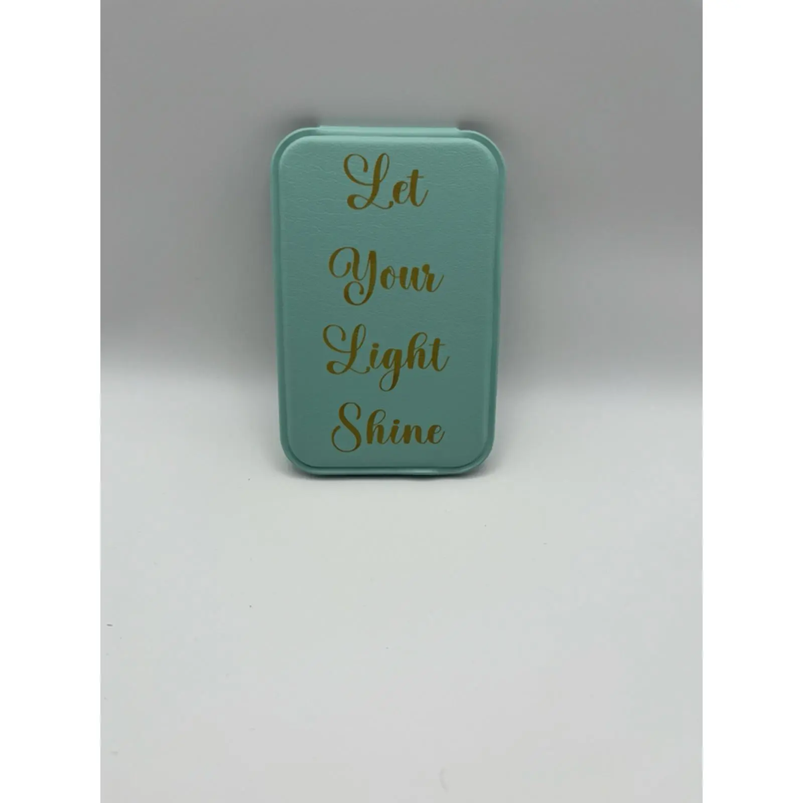 Custom Laser Engraved Travel Mirror - Multiple Color Options Available