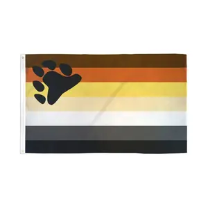 Bear Pride Flag 3x5ft Poly