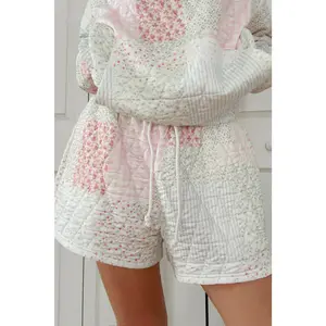 Whimsy Quilted Pastel Shorts