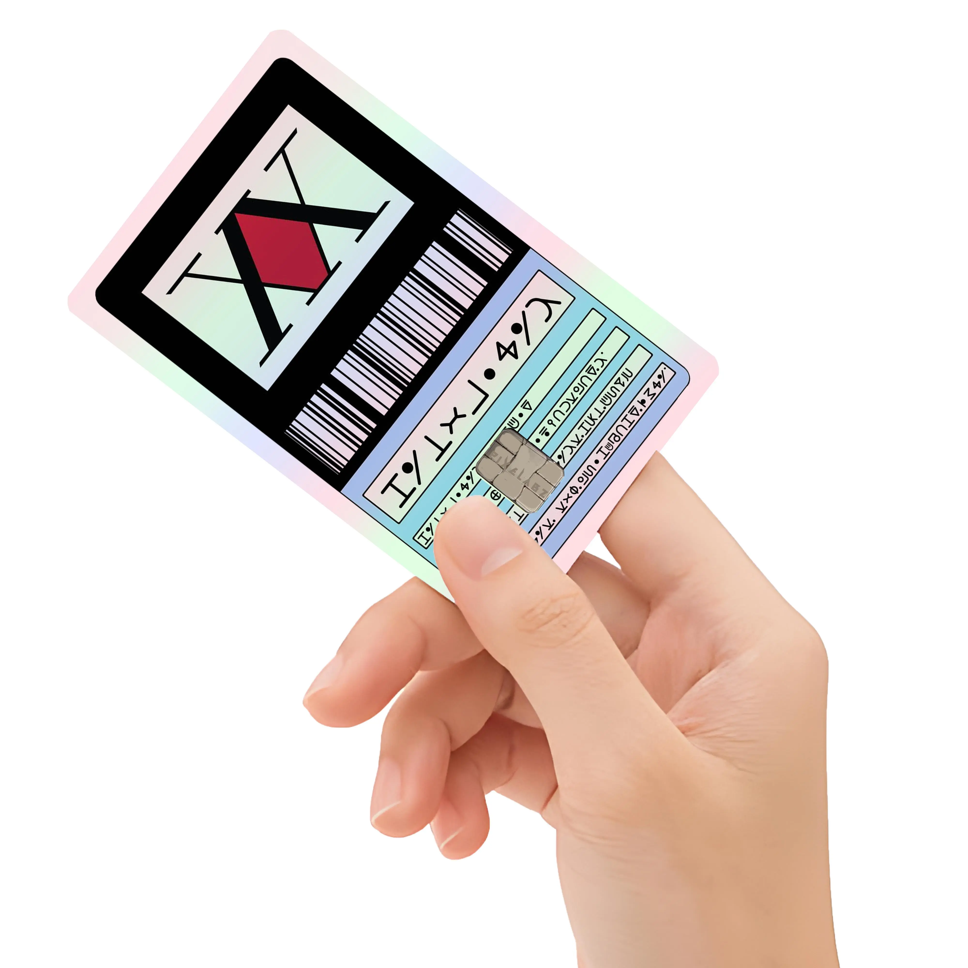 holographic credit card Yugi Staff Pick Bundle Skin Holographic Swirl Credit Card Credit