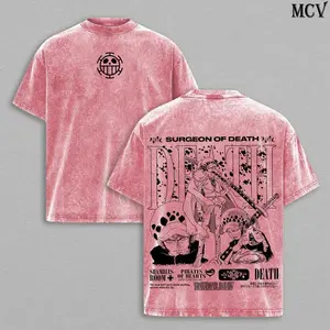Trafalgar D. Water Law Tee _ Hoodies – Trafalgar Law One Pieceee Vintage Oversized Heavy Cotton Anime Manga T-Shirt & Hoodie, Double Printed Retro Unisex Streetwear Graphic Top, Surgeon