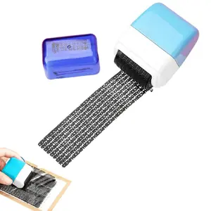 Identity Theft Protection Stamp, Privacy Roller for Mail, Documents & Labels, Shredder Alternative，Identity Theft Prevention Roller Stamp Wide Roller Security Stamp for Mail, Identity, Privacy Confidential