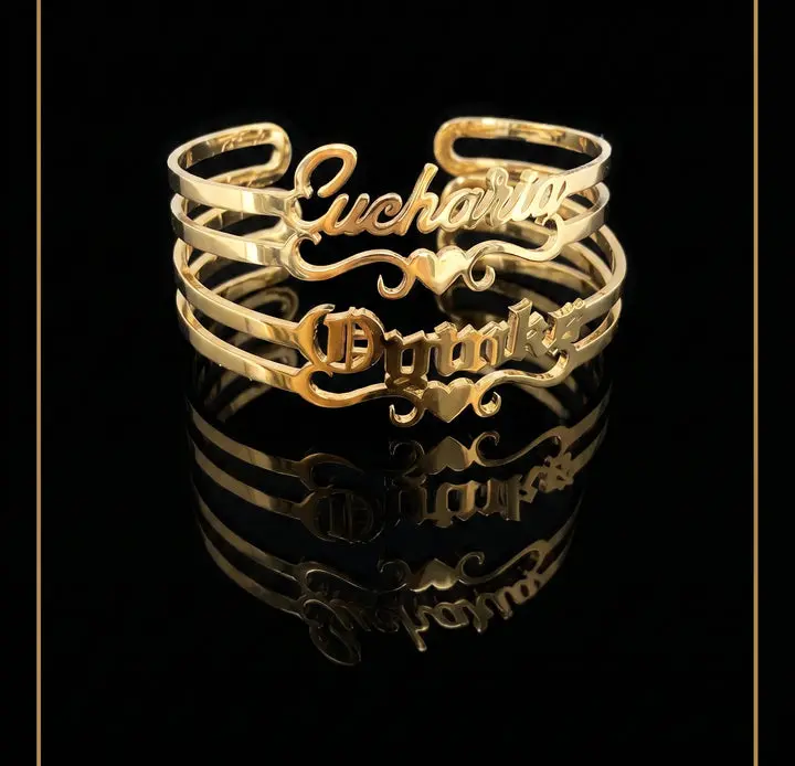 Custom name bangle