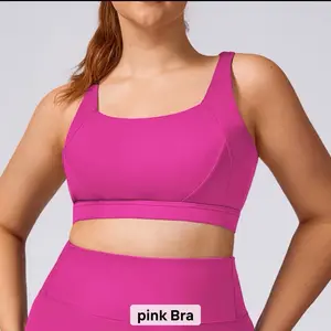 HOL Luxe Sculpt Blush Pink Seamless 2-Piece Activewear Set, Women's Gym Outfit