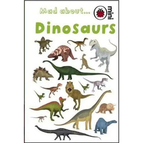 Used Mad About Dinosaurs Hardcover Book for Young Dinosaur Enthusiasts - Includes Fascinating Facts, Key Information, Download Links, Ladybird