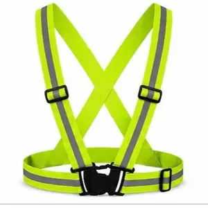 High Visibility Reflective Straps - Easy-to-Use Safety Gear for Construction Workers, Work Accessories, Men's Work Accessories, Day-and-Night Visibility Support
